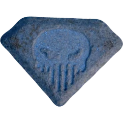 Таблетка Punisher — MDMA 125mg — Vienna, Austria