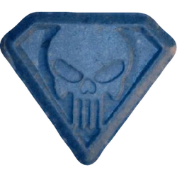 Таблетка Punisher — MDMA 174mg — Vienna, Austria