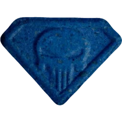 Таблетка Punisher — MDMA 122mg — Vienna, Austria