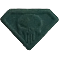 Таблетка Punisher — MDMA 201mg — Málaga, Іспанія