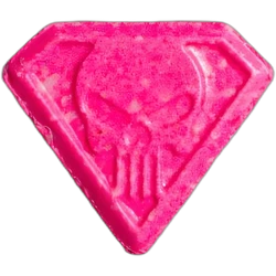 Таблетка Punisher — MDMA 180mg — Marseille, Франція