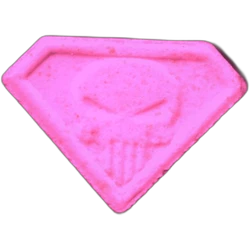 Таблетка Punisher — MDMA 130mg — Barcelona, Іспанія