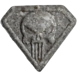 Таблетка Punisher — MDMA 125mg — Marseille, Франція