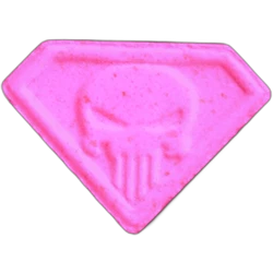 Таблетка Punisher — MDMA 164mg — Barcelona, Іспанія