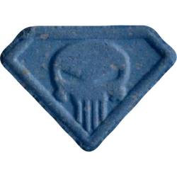Таблетка Punisher — MDMA 133mg — Vienna, Austria