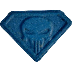 Таблетка Punisher — MDMA 138mg — Vienna, Austria