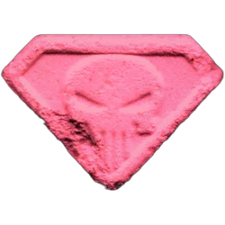 Таблетка Punisher — MDMA 97mg — Barcelona, Іспанія