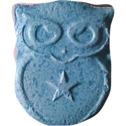 Таблетка Panama Owl — MDMA 137mg — Словенія