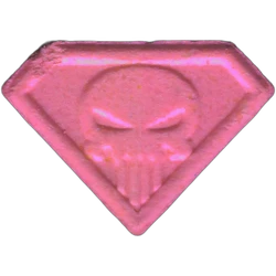 Таблетка Punisher — MDMA 126mg — Madrid, Іспанія