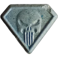 Таблетка Punisher — MDMA 197mg — Granada, Іспанія