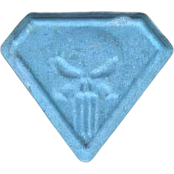 Таблетка Punisher — MDMA 207mg — Madrid, Іспанія