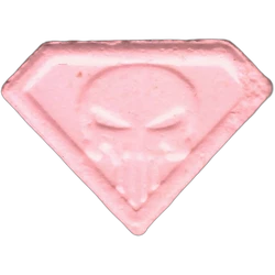 Таблетка Punisher — MDMA 91mg — Barcelona, Іспанія