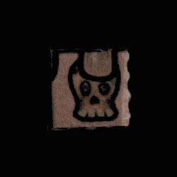 Таблетка Skull — LSD 26µg; iso-LSD 18µg — Orne (61), Франція