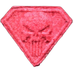 Таблетка Punisher — MDMA 258mg — Barcelona, Іспанія