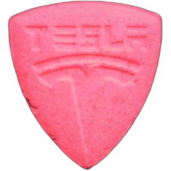 Таблетка Tesla — MDMA 142mg — Barcelona, Іспанія