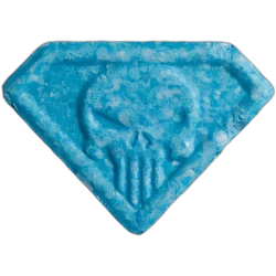 Таблетка Punisher — MDMA 214mg — Marseille, Франція