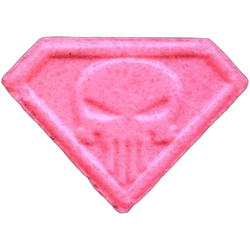 Таблетка Punisher — MDMA 215mg — Barcelona, Іспанія