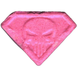 Таблетка Punisher — MDMA 214mg — Madrid, Іспанія