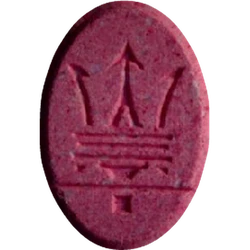 Таблетка Maserati — MDMA 120mg — Vienna, Austria