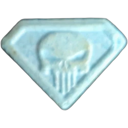 Таблетка Punisher — MDMA 149mg — Málaga, Іспанія