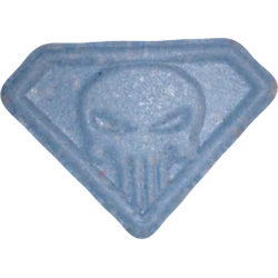 Таблетка Punisher — MDMA 156mg — Vienna, Austria