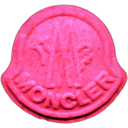 Таблетка Moncler — MDMA 163mg — Barcelona, Іспанія