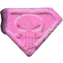 Таблетка Punisher — MDMA 214mg — Madrid, Іспанія