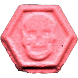 Таблетка Philipp Plein — MDMA 220mg — Barcelona, Іспанія
