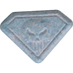Таблетка Punisher — MDMA 24mg; Caffeine 183mg — Berlin, Німеччина