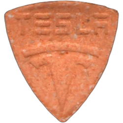 Таблетка Tesla — MDMA 142mg — Madrid, Іспанія