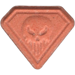 Таблетка Punisher — MDMA 173mg — Madrid, Іспанія
