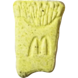 Таблетка Mcdonalds — MDMA 172mg — Словенія