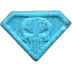 Таблетка Punisher — MDMA 105mg — Barcelona, Іспанія
