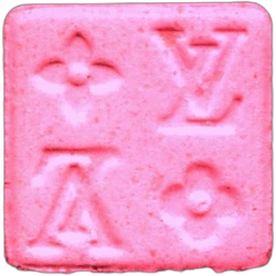 Таблетка Louis Vuitton — MDMA 123mg — Barcelona, Іспанія