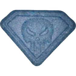 Таблетка Punisher — MDMA 18mg; Caffeine 154mg — Vienna, Austria