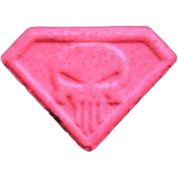 Таблетка Punisher — MDMA 107mg — Barcelona, Іспанія