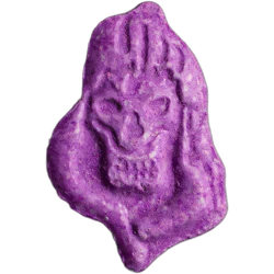Таблетка Grim Reaper — MDMA 245mg — Marseille, Франція