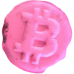 Таблетка Bitcoin — 3-CMC; Ketamine; Amphetamine; Caffeine — Нідерланди