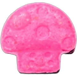 Таблетка Mushroom — MDMA 132mg; Caffeine 53mg; Lactosa — Granada, Іспанія