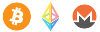 Приймаємо Bitcoin, Ethereum і Monero